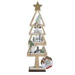 Christmas Table Décor - Mini Wooden Tree 30cm Christmas Table Décor - Mini Wooden Tree 30cm